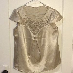 Gold blouse
